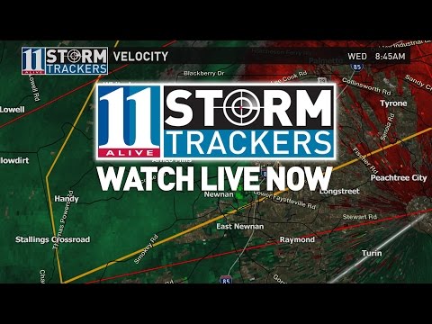 LIVE: Severe storms moving through Georgia | Atlanta weather live coverage