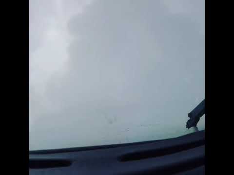 Plane Hits Cloud In Icing Conditions