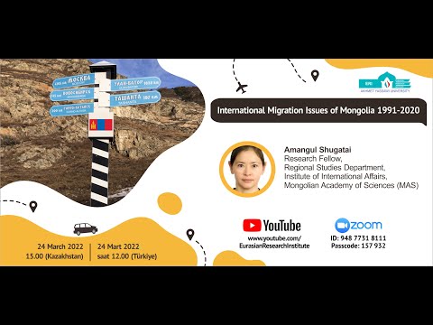 International Migration Issues of Mongolia 1991-2020