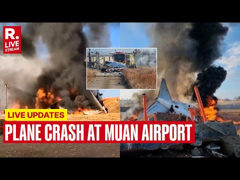 Breaking : South Korea Plane With 181 Onboard Crashes at Muan Airport, 62 Killed