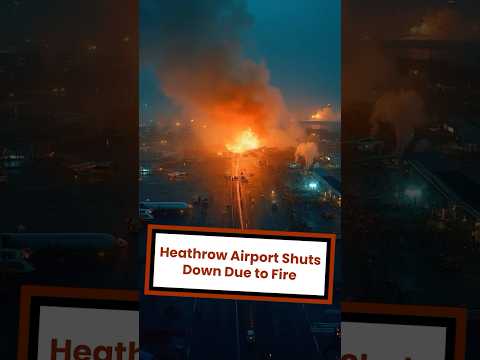 London in Chaos: Massive #Fire Grounds #Heathrow as Power Outage Sparks Investigation #breakingnews